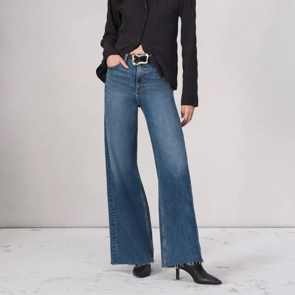 Rag & Bone Flexi Sofie Wide Leg Jean
